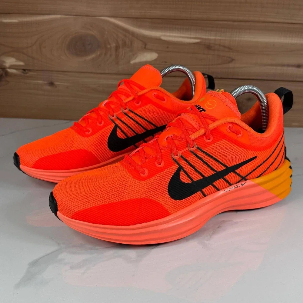 Nike‎ Lunar Roam Total Orange Black Running Shoes HJ9145-809 Mens 8